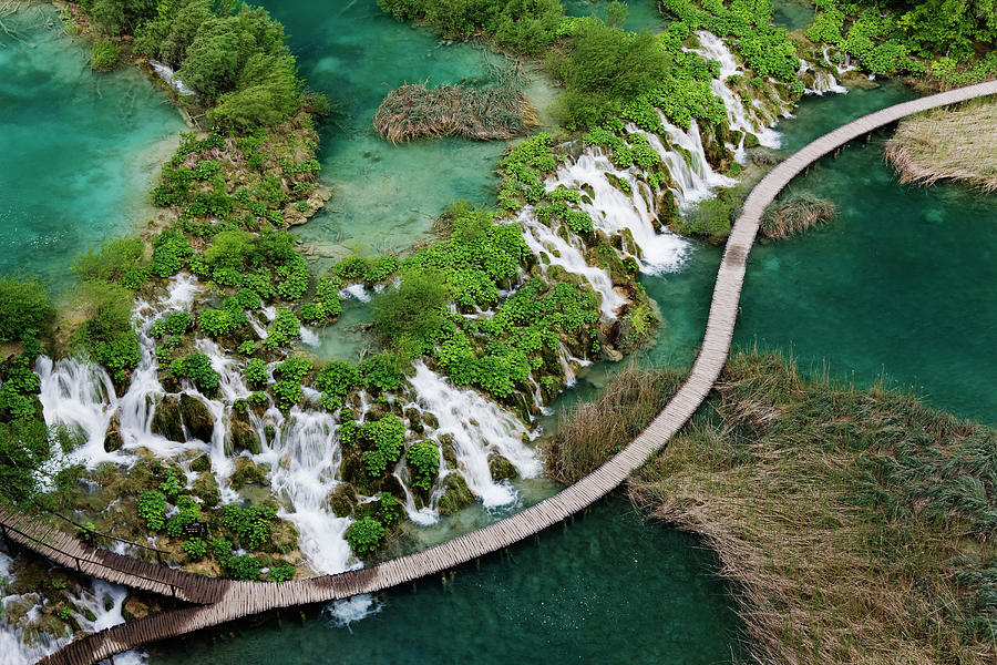 Lower Lake Plitvice Lakes National Park Photograph by Jeremy Woodhouse