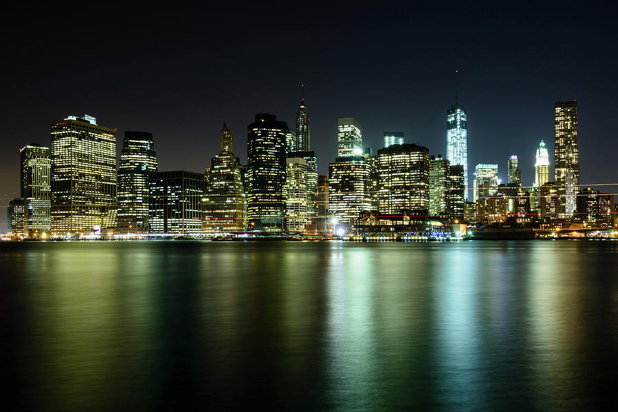 Lower Manhattan Skyline, Nyc #1 Digital Art by Claudio Cassaro