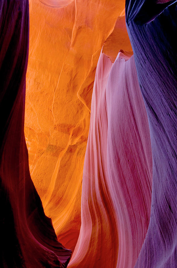 Lower Slot Canyon Outside Page Az #1 Photograph by Russell Burden