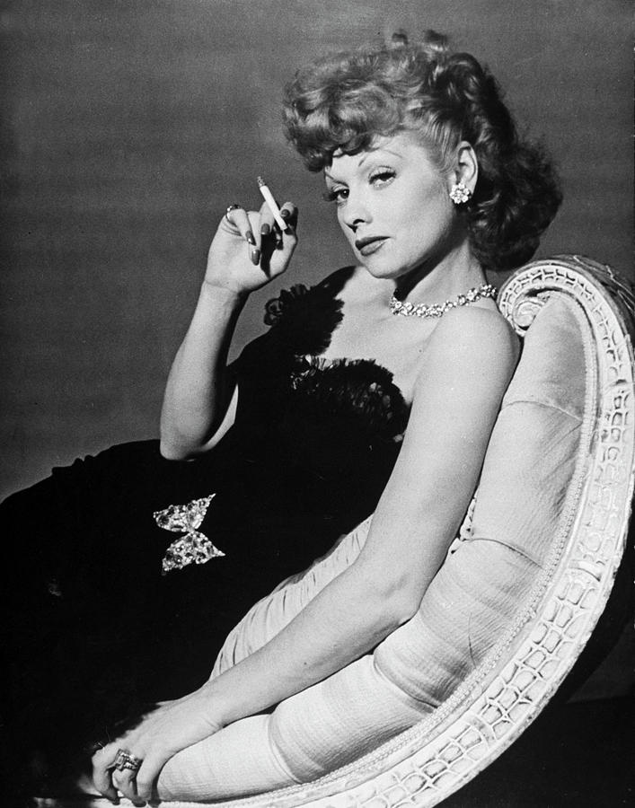 Lucille Ball #1 Photograph by John Florea