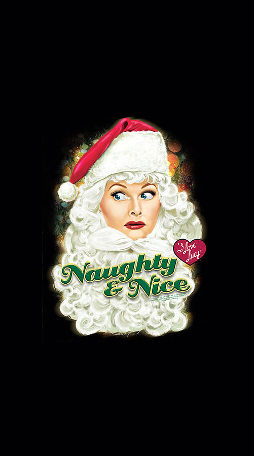 Lucille Ball Digital Art - Lucy - Santa #1 by Brand A