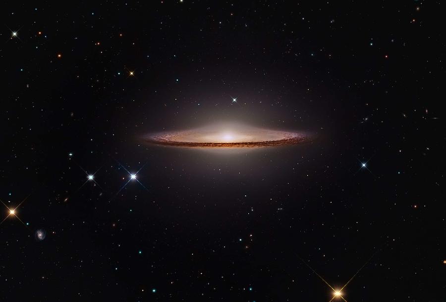Interstellar Painting - M104 The Sombrero Galaxy #1 by Celestial Images