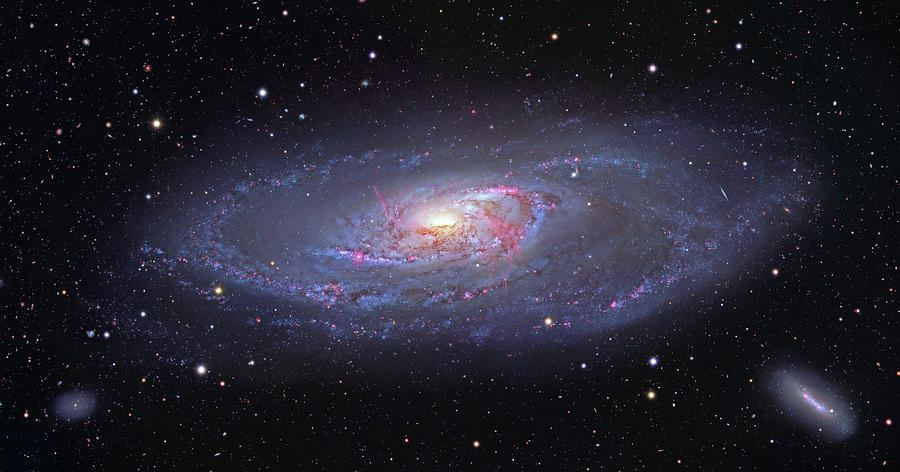 M106, Spiral Galaxy In Canes Venatici Photograph by Robert Gendler ...