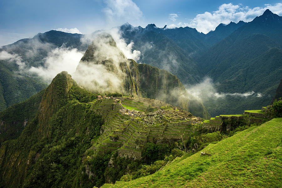 Machu Picchu, Cuzco, Peru Digital Art by Jan Miracky - Fine Art America