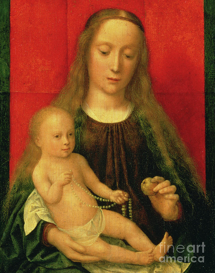 Madonna and Child Painting by Gerard David