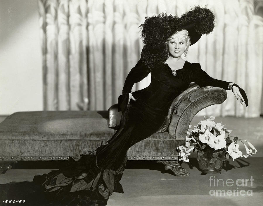 Mae West #1 Photograph by Bettmann