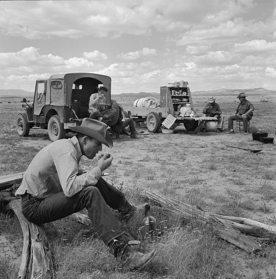 Magdalena Cowboys Photograph by John Dominis Magdalena Cowboys Photograph by John Dominis