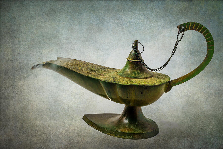 Magic Lamp #1 Photograph by Garry Gay