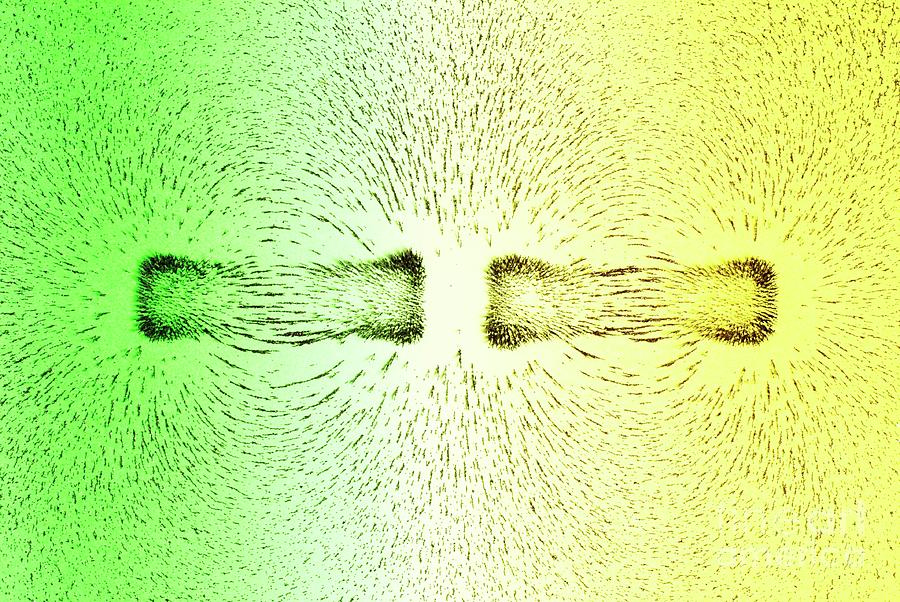 Magnetic Repulsion #1 Photograph by Martyn F. Chillmaid/science Photo Library