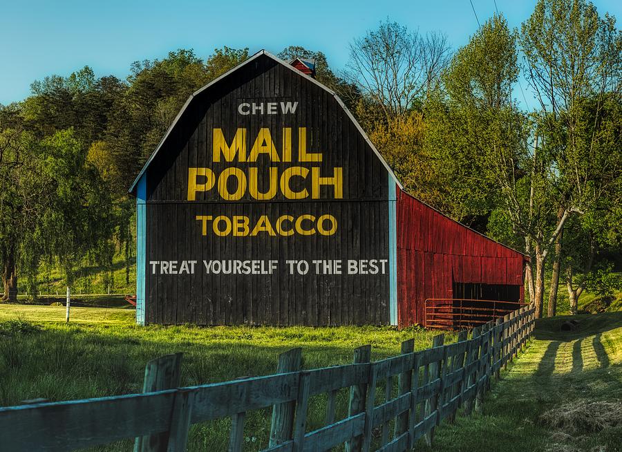 Fall Photograph - Mail Pouch Tobacco Barn #1 by Mountain Dreams