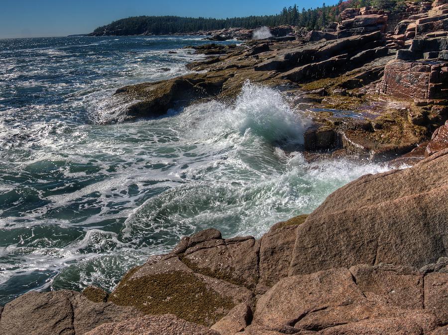 Maine Coastline #2 Photograph by Walt Sterneman