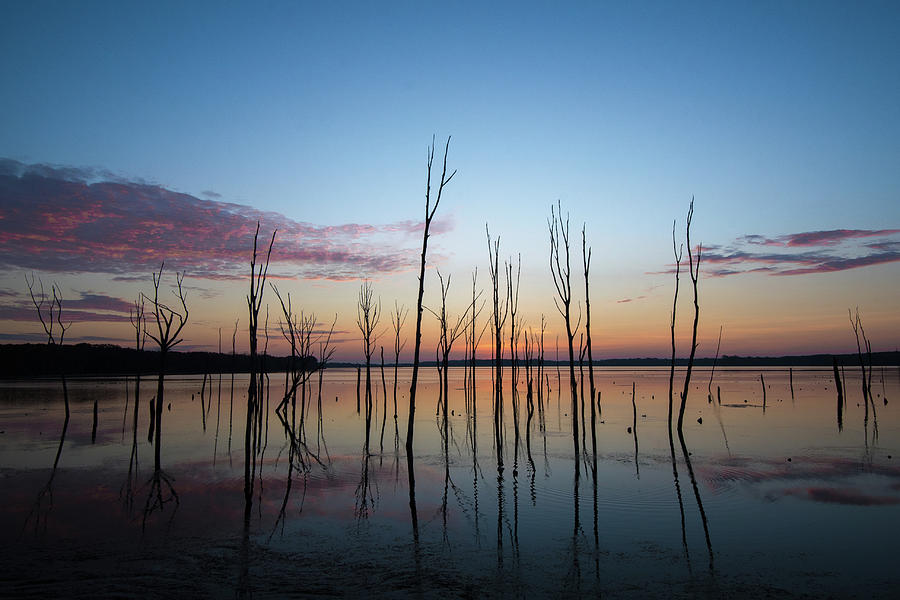 Manasquan Reservoir sunrise Photograph by Bob Cuthbert | Fine Art America