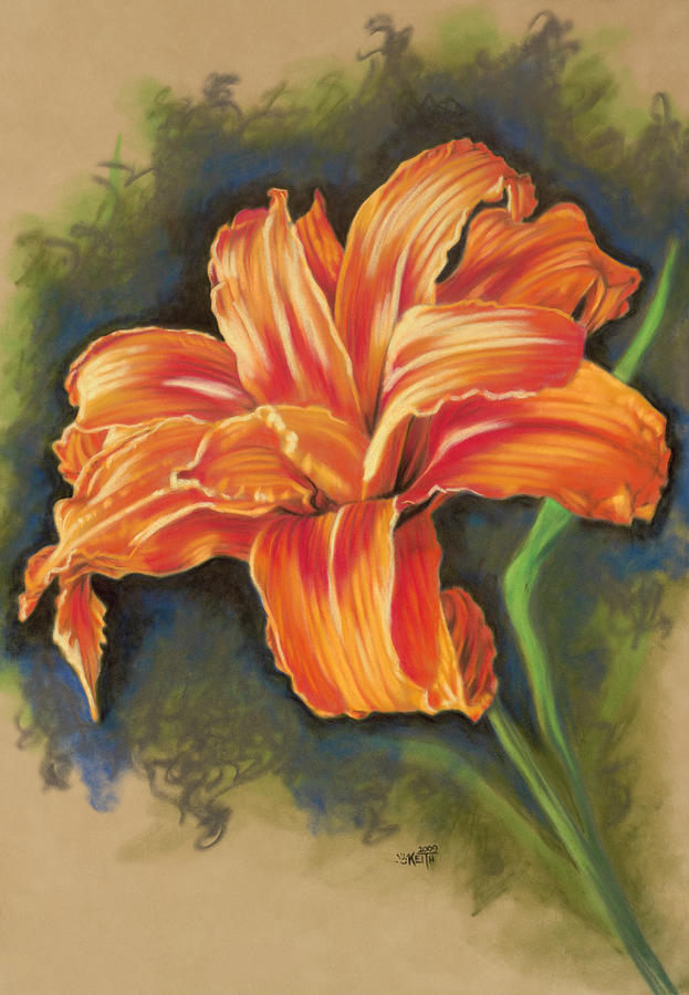 Mandarin #1 Painting by Barbara Keith