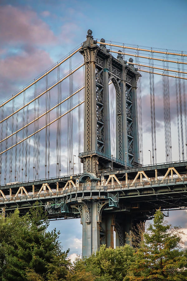 Manhattan Bridge  #1 Photograph by Harriet Feagin