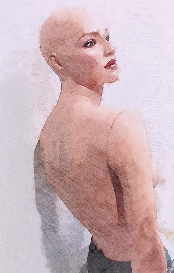 Mannequin Painting - Mannequin by Steve K Mannequin Painting - Mannequin by Steve K