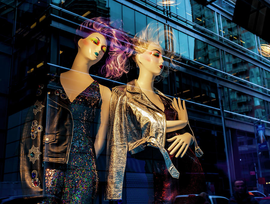 Mannequins - Department Store Window #1 Photograph by Robert Ullmann