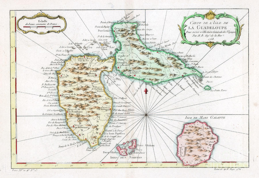 Map Of The Caribbean Island Drawing by Print Collector - Fine Art America