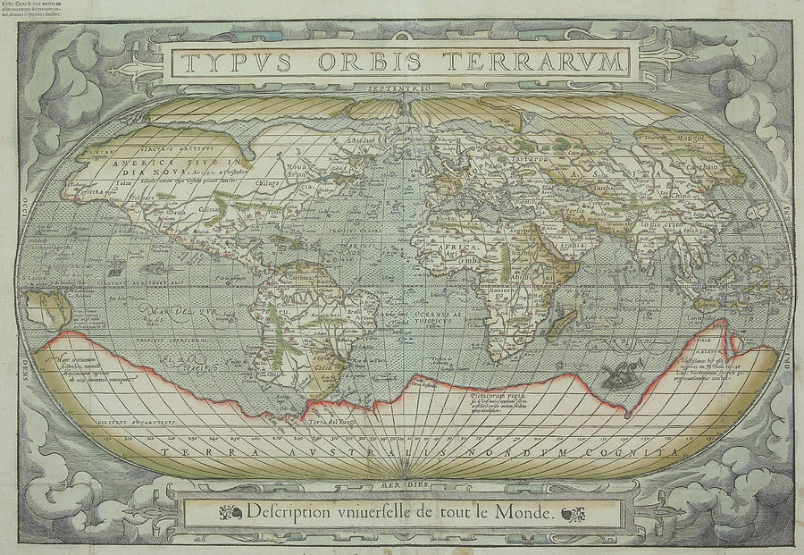 Map Of The World Photograph by Hemera Technologies Map Of The World Photograph by Hemera Technologies