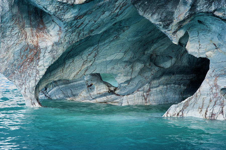 Marble Caves #1 Photograph by Inspirational Images By Ken Hornbrook