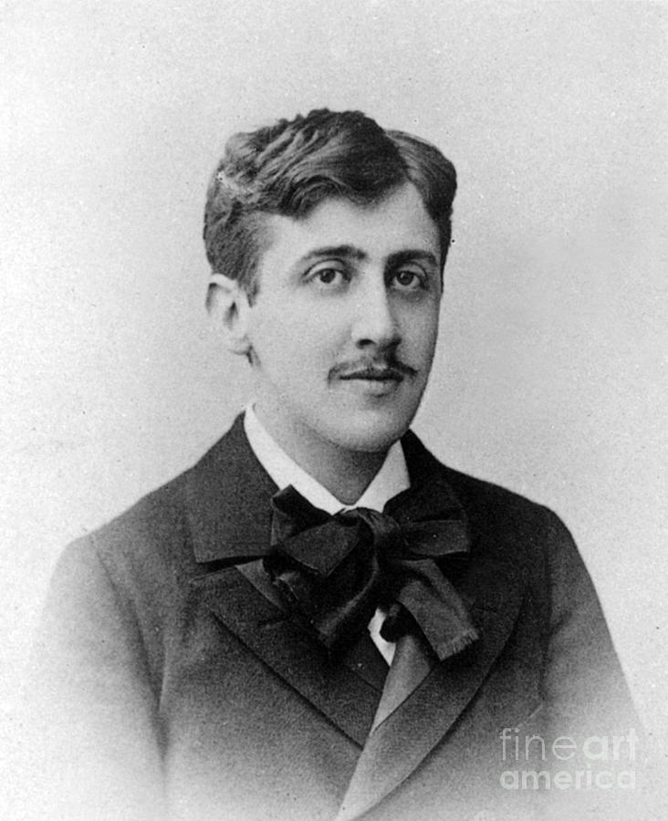 Marcel Proust, French Novelist Photograph by French School - Fine Art ...