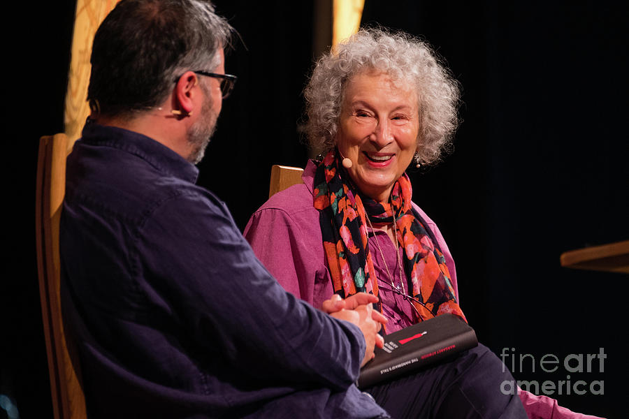 Margaret Atwood Photograph - Margaret Atwood At The Hay Festival 2018 by Keith Morris Margaret Atwood Photograph - Margaret Atwood At The Hay Festival 2018 by Keith Morris