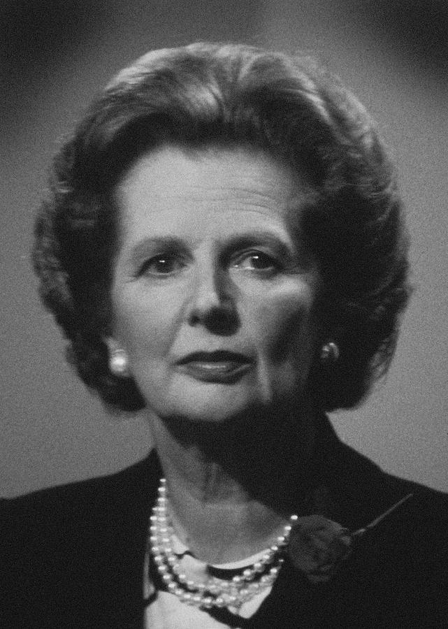 Margaret Thatcher Photograph by David Cole - Fine Art America