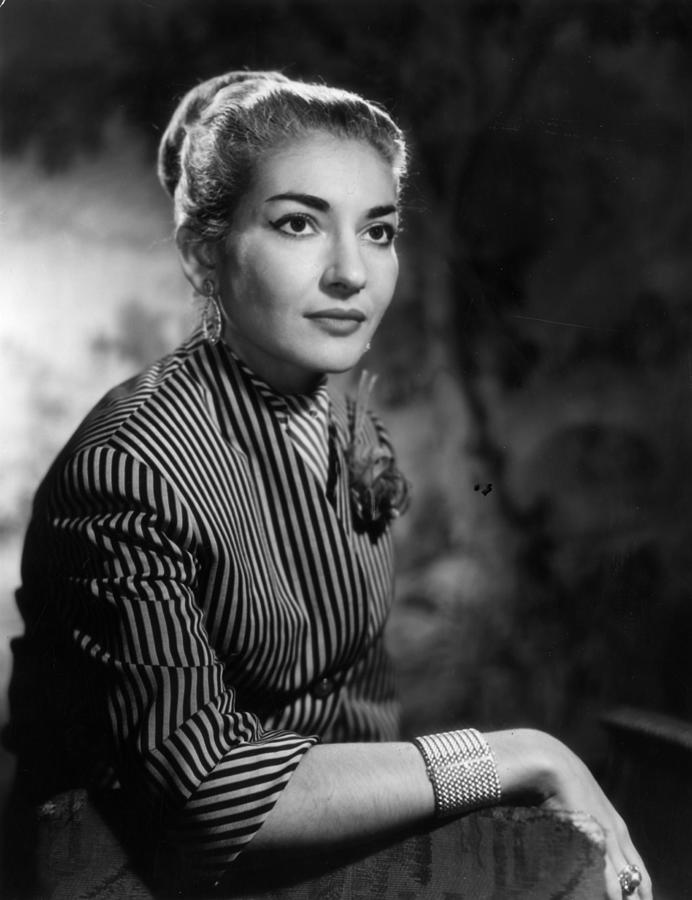 Music Photograph - Maria Callas #1 by Baron