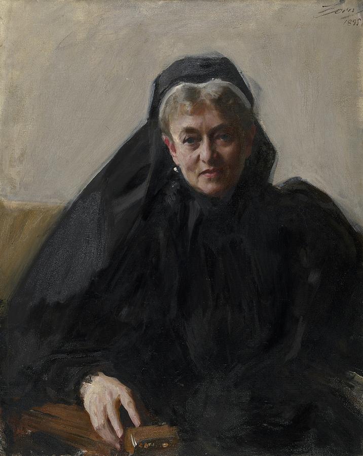Portrait Painting - Maria Sheldon Scammon by Anders Zorn