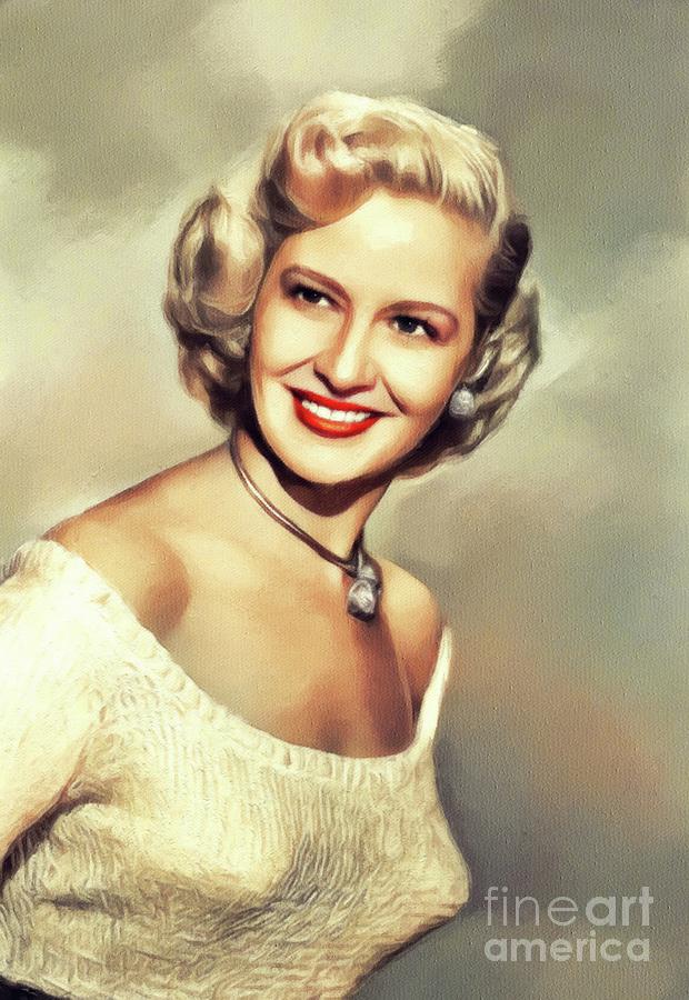 Maxwell Painting - Marilyn Maxwell, Vintage Actress #1 by Esoterica Art Agency