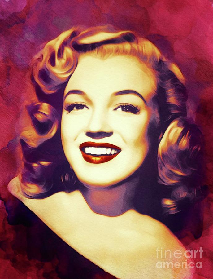 Marilyn Monroe, Actress Painting