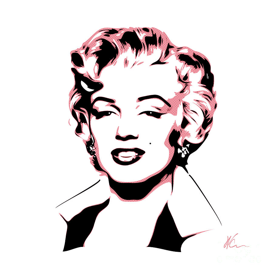 Marilyn Monroe - Pop Art Digital Art by William Cuccio aka WCSmack.