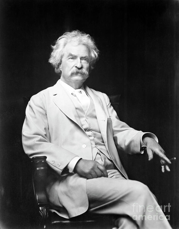Mark Twain Photograph by Bettmann