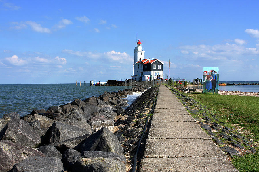 Marken Lighthouse, Holland #1 Photograph by Aidan Moran