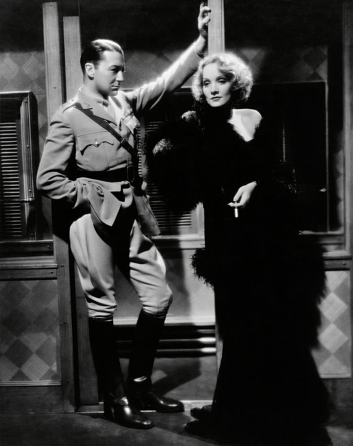MARLENE DIETRICH and CLIVE BROOK in SHANGHAI EXPRESS -1932-. Photograph by  Album - Pixels