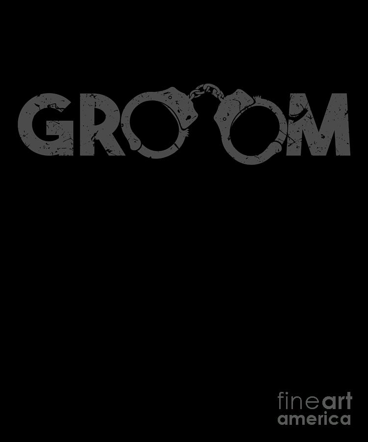 Marriage Bachelor Party Stag Night Bridegroom Groom Handcuff Gift