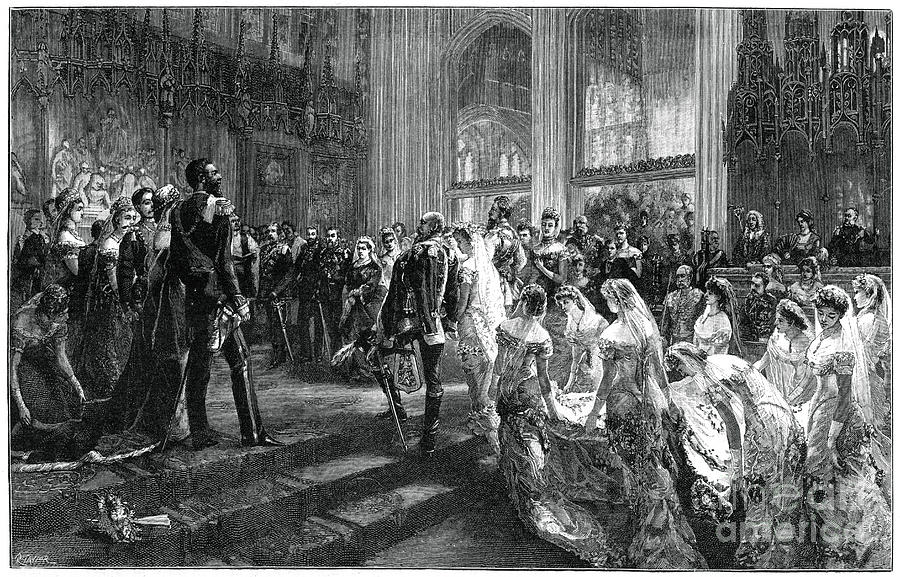Marriage Of The Duke And Duchess Drawing by Print Collector