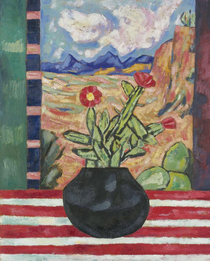 Marsden Hartley 1877 - 1943 UNTITLED STILL LIFE #1 Painting by Celestial Images