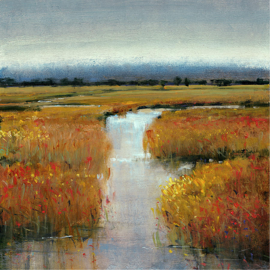Landscape Painting - Marsh Land II #1 by Tim Otoole
