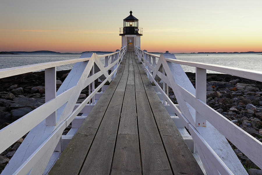Marshall Point Lighthouse #1 Photograph by S. Greg Panosian