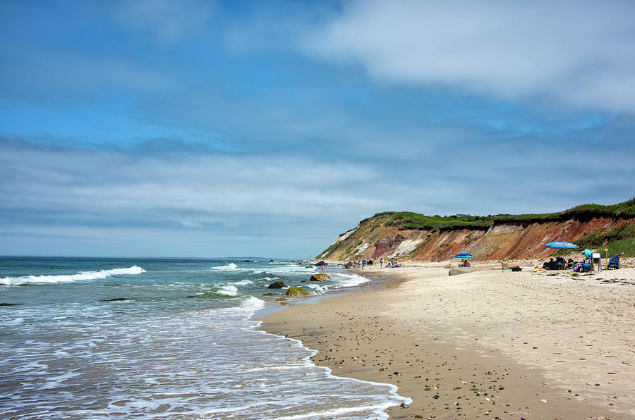 Vineyard Photograph - Marthas Vineyard Massachusetts - Aquinnah by Brendan Reals Vineyard Photograph - Marthas Vineyard Massachusetts - Aquinnah by Brendan Reals
