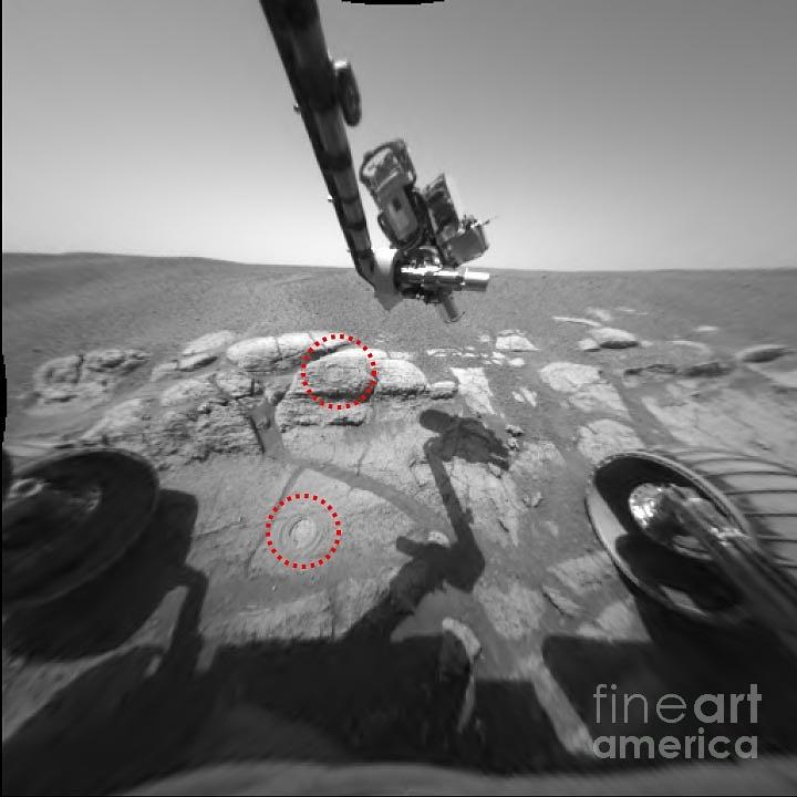 Martian Rock Investigations #1 Photograph by Nasa/jpl/science Photo Library