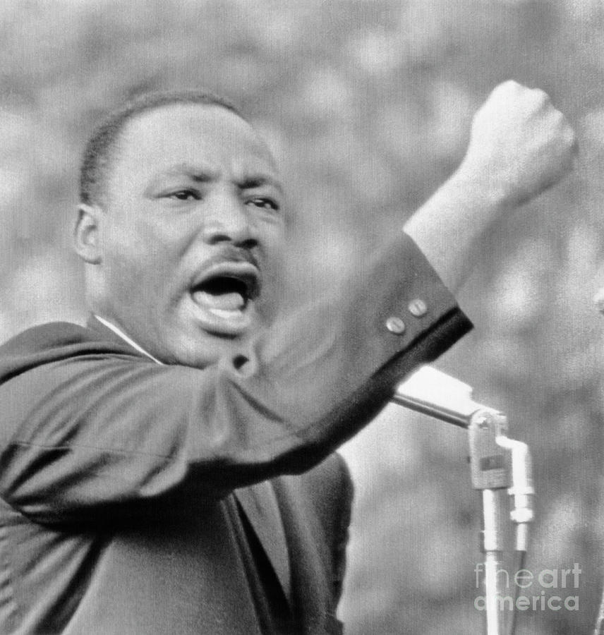 Martin Luther King Jr. Speaking #1 Photograph by Bettmann