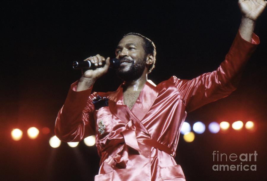 Marvin Gaye At Radio City Music Hall #1 Photograph by The Estate Of David Gahr