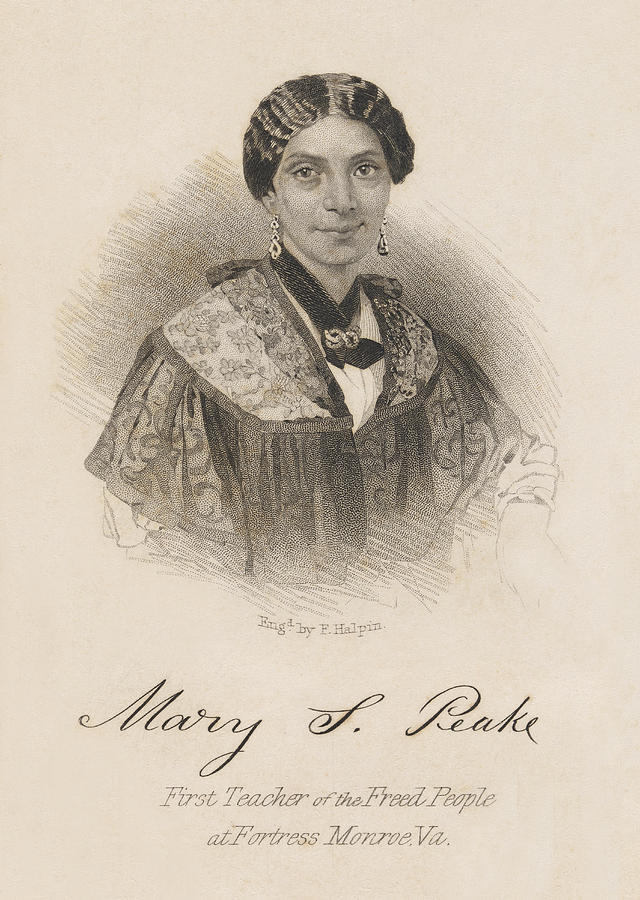 Mary Smith Peake, American Educator #1 Photograph by Science Source