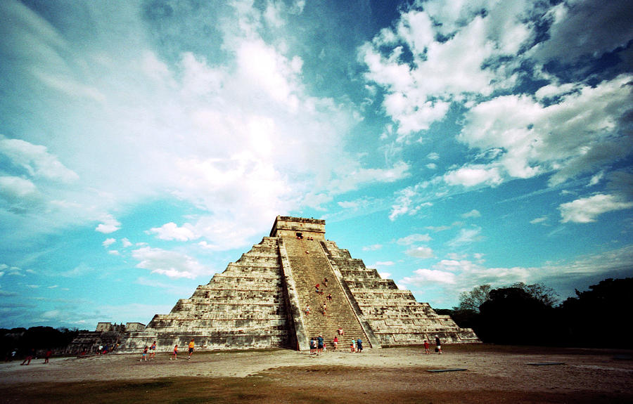 Mayan Pyramid #1 Photograph by Nikada