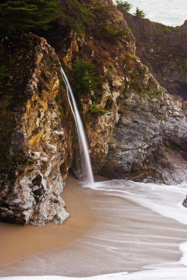 Mcway Falls At Big Sur, California, Usa #1 Photograph by Mark Miller Photos
