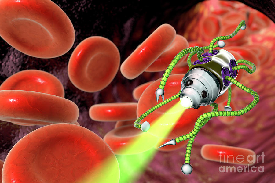 Medical Nanorobot #1 Photograph By Kateryna Kon/science Photo Library ...