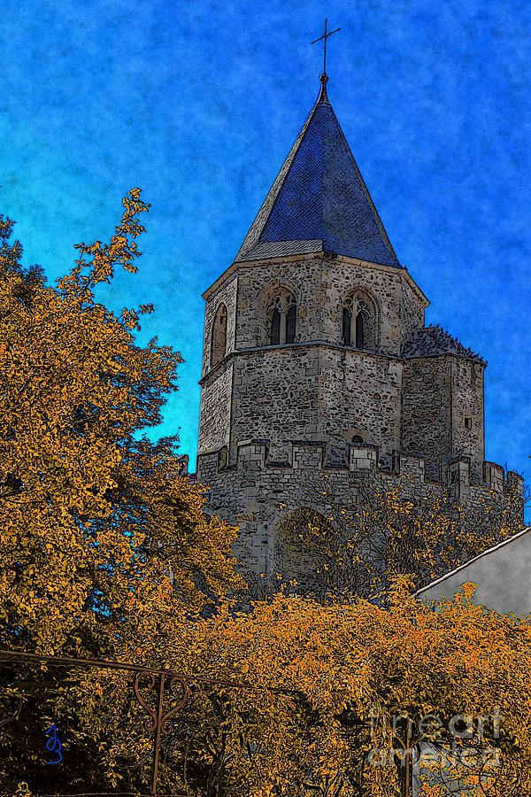 Medieval Bell Tower 6 Digital Art