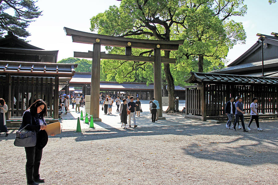 Meiji Jingu Shrine - Tokyo, Japan #2 Photograph by Richard Krebs