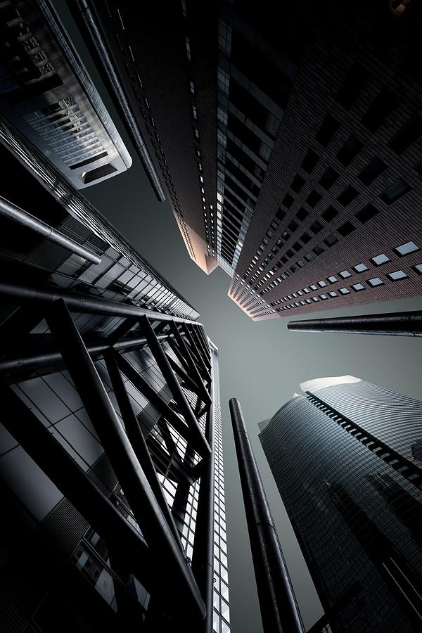 Architecture Photograph - Metropolis #1 by Amatou T